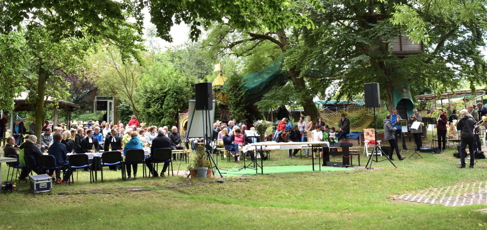Erstes gemeinsames Gemeindefest des Kirchspiels in Reuth